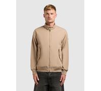 Blouson KHUJO "AGANO", Herren, Gr. XXL, beige (light camel), Web, 65% Polyester, 35% Baumwolle, unifarben, regular fit hüftlang, eingesetzt Rippstrickbündchen, Jacken Blouson (51775852-XXL) light came