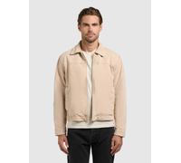 Blouson KHUJO "BRAVE", Herren, Gr. M, sugar cane beige, Canvas, 100% Baumwolle, regular fit hüftlang, eingesetzt mit Druckknopf, Jacken Blouson (75581019-M) sugar cane beige