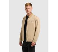 Blouson KHUJO "DEDDY", Herren, Gr. XL, beige, Canvas, 100% Baumwolle, regular fit hüftlang, mit Druckknopf, Jacken Blouson (64603054-XL) beige
