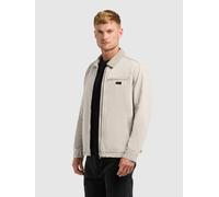 Blouson KHUJO "DEDDY", Herren, Gr. XL, beige (greige), Canvas, 100% Baumwolle, regular fit hüftlang, mit Druckknopf, Jacken Blouson (68664821-XL) greige
