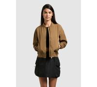 Blouson KHUJO "INIE", Damen, Gr. S, canary grün, Twill, 100% Baumwolle, unifarben, regular fit hüftlang, eingesetzt Rippstrickbündchen, Jacken Blouson (35812260-S) canary grün