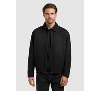 Blouson KHUJO "NOAM", Herren, Gr. M, schwarz, Web, 100% Baumwolle, regular fit hüftlang, eingesetzt mit Knöpfen, Jacken Blouson (50672016-M) schwarz