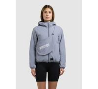 Blouson KHUJO "SHELLY2 WITH BAG", Damen, Gr. S, misty blau, Web, 100% Nylon, regular fit hüftlang, eingesetzt elastischer Bund mit Gummizug, Jacken Blouson (67116268-S) misty blau