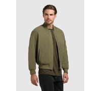 Blouson KHUJO "TAWAS", Herren, Gr. S, olive, Web, 70% Baumwolle, 30% Nylon, unifarben, regular fit hüftlang, eingesetzt angesetztes Bündchen, Jacken Blouson (20796358-S) olive