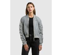 Blouson KHUJO "TUVAY", Damen, Gr. M, cloud grün, Web, 100% Nylon, unifarben, regular fit hüftlang, eingesetzt Rippbündchen, Jacken Blouson (73571309-M) cloud grün