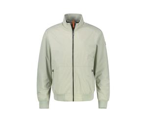 Blouson LERROS "Blouson leicht gefüttert in GROSSEN GRÖSSEN", Herren, Gr. 3XL, beige (tinted grau), 100% Polyester, Jacken Blouson, Herren Blouson in Übergröße, Wasser- und windabweisend, Atmungsaktiv