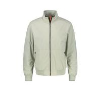 Blouson LERROS "Blouson leicht gefüttert in GROSSEN GRÖSSEN", Herren, Gr. 4XL, beige (tinted grau), 100% Polyester, Jacken Blouson, Herren Blouson in Übergröße, Wasser- und windabweisend, Atmungsaktiv