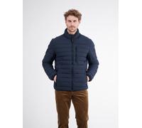 Blouson LERROS, Herren, Gr. 3XL, bold navy, Web, Obermaterial: 100% Polyester, normal hüftbedeckend, elastischer Bund, Jacken Blouson, Light Weight mit Reißverschluss und Stehkragen (52352511-XXXL) bo
