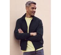 Blouson LERROS "LERROS Wind- und wasserabweisender Herren Blouson", Herren, Gr. M, blau (blau night), 100% Polyester, Jacken Blouson, Wasser- und windabweisend, atmungsaktiv (17735566-M) blau night