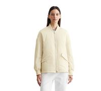 Blouson MARC O'POLO, Damen, Gr. 40, beige (dry sand), Web, Obermaterial: 100% Polyamid. Futter: 100% Polyester. Wattierung: 100% Polyester, relaxed fit, Rippbündchen, Jacken Blouson, aufgesetzten Armt