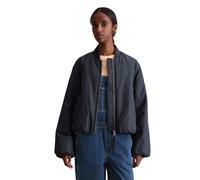 Blouson MARC O'POLO DENIM "im Aviator-Stil relaxed fit cropped aus recyceltem Polyester", Damen, Gr. XS, blau depths, Obermaterial: 100% Polyester, relaxed fit normal, Jacken Blouson, Topseller (82648