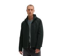 Blouson MARC O'POLO, Herren, Gr. XL, schwarz, Obermaterial: 47% Polyester, 42% Baumwolle, 11% Polyamid, regular fit normal, Manschette, Jacken Blouson, regular mit abnehmbarer Kapuze (22710168-XL) sch