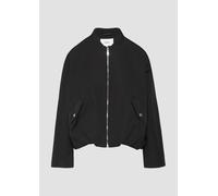 Blouson mit Raffungsdetails im Relaxed Fit L schwarz 2160423.9999.L