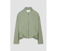 Blouson mit Raffungsdetails im Relaxed Fit salbeigrün S