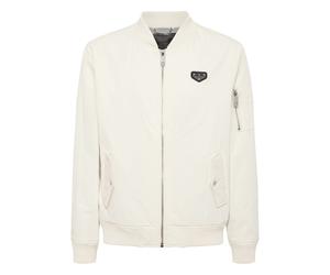 Blouson PHILIPP PLEIN "Bomber", Herren, Gr. 3XL, 06, beige, Obermaterial: 100% Polyester. Futter: 100% Polyamid. Füllung: 100% Polyester, Jacken Blouson (78365707-XXXL) 06, beige