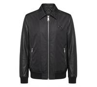Blouson PHILIPP PLEIN "Bomberjacke", Herren, Gr. 4XL, schwarz (02, schwarz), Stoff: 100% Polyamid. Futter: 100% Polyester. Polsterung: 100% Polyester, Jacken Blouson (55116422-4XL) 02, schwarz