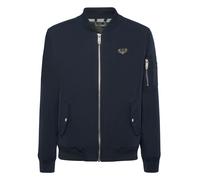 Blouson PHILIPP PLEIN "Bomberjacke", Herren, Gr. L, blau (24, navy), Obermaterial: 100% Polyester. Futter: 100% Polyamid. Füllung: 100% Polyester, Jacken Blouson (37170653-L) 24, navy