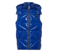 Blouson PHILIPP PLEIN "Hexagon", Herren, Gr. 4XL, blau (14, dunkelblau), Obermaterial: 100% Polyamid. Futter: 100% Polyamid. Füllung: 100% Polyester, Jacken Blouson (94576402-4XL) 14, dunkelblau