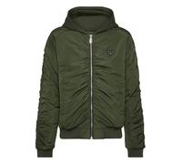 Blouson PHILIPP PLEIN "Jacke", Herren, Gr. XL, grün (0350, oliv), Futter: 100% Polyester. Außenmaterial: 100% Polyester. Füllung: 100% Polyester, Jacken Blouson (82835725-XL) 0350, oliv