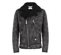 Blouson PHILIPP PLEIN "Jacke", Herren, Gr. XL, schwarz (02, schwarz), Obermaterial: 100% Polyester, Jacken Blouson (44521613-XL) 02, schwarz