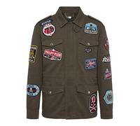 Blouson PHILIPP PLEIN "Military", Herren, Gr. 4XL, braun (65, military), Stoff: 100% Baumwolle. Futter: 100% Polyester, Jacken Blouson (84593007-4XL) 65, military