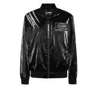 Blouson PLEIN SPORT "Bomberjacke", Jungen, Gr. XL, schwarz (02, schwarz), Obermaterial: 100% Polyamid; Füllung: 100% Polyester, Jacken Blouson (29416502-XL) 02, schwarz