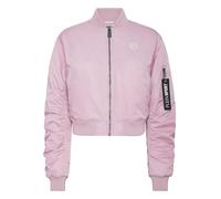 Blouson PLEIN SPORT "Icon", Damen, Gr. M, rosa (03, rose, pink), Obermaterial: 100% Polyamid; Futter: 100% Polyester; Füllung: 100% Polyester, Jacken Blouson (24016226-M) 03, rose, pink