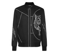 Blouson PLEIN SPORT "Tiger", Damen, Gr. XXL, schwarz (02, schwarz), Obermaterial: 100% Polyester; Futter: 100% Polyester; Füllung: 100% Polyester, Jacken Blouson (20545821-XXL) 02, schwarz