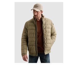 Blouson PME LEGEND, Herren, Gr. L, beige (overland trek), Web, Obermaterial: 100% Polyester, unifarben, Jacken Blouson, in gesteppter Optik, wasserabweisend (64456462-L) overland trek