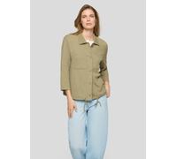 Blouson RABE "Jacke", Damen, Gr. 40, grün, 80%Polyester 18%Viskose 2%Elasthan, unifarben, gerade, gerader Abschluss, Jacken Blouson (29276631-40) grün
