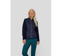 Blouson RABE "Jacke", Damen, Gr. 42, blau (dunkelblau), 100%Polyamid, 100%Polyester, 95%Polyester 5%Elastan, unifarben, gerade, gerader Abschluss, Jacken Blouson (34727535-42) dunkelblau