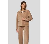 Blouson RABE "Jacke", Damen, Gr. 42, braun, 65%Baumwolle, 33%Polyester, 2%Elastan, unifarben, gerade, gerader Abschluss, Jacken Blouson (49380610-42) braun