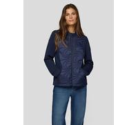 Blouson RABE "Jacke", Damen, Gr. 44, blau (dunkelblau), 100%Polyamid, 100%Polyester, 100%Polyamid, 55%Polyamid, 36%Viskose, 9%Elasthan, unifarben, tailliert, gerader Abschluss, Jacken Blouson (5037893