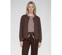 Blouson RABE "Jacke", Damen, Gr. 44, braun, 48%Polyester 47%Viskose 5%Elasthan, unifarben, gerade, gerader Abschluss, Jacken Blouson (21376427-44) braun