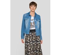 Blouson RABE "Jacke", Damen, Gr. 46, hellblau, 92%Baumwolle 6%Polyester 2%Elasthan, unifarben, gerade, gerader Abschluss, Jacken Blouson (89445747-46) hellblau