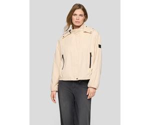 Blouson RABE "Jacke", Damen, Gr. 50, beige, 50%Polyester 40%Baumwolle 10%Polyamid 100%Viskose, unifarben, gerade, gerader Abschluss, Jacken Blouson (54588535-50) beige