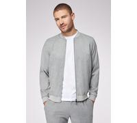 Blouson ROY ROBSON "Blouson", Herren, Gr. L, hellgrau, 51% Polyester, 24% Viskose, 22% Wolle, 3% Elasthan, unifarben, normal, ohne Ausschnitt, Jacken (98511648-L) hellgrau