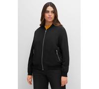 Blouson SHEEGO, Damen, Gr. 52, schwarz, 100% Polyester, unifarben, Jacken Blouson (76261069-52) schwarz