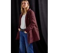Blouson STREET ONE, Damen, Gr. 40, light mahagony rot, Web, Obermaterial: 55% Polyester, 45% Polyamid. Futter: 100% Polyester. Wattierung: 70% Polyester (REPREVE), 30% Polyester, unifarben, casual, be