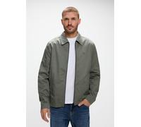 Blouson STREET ONE MEN, Herren, Gr. 3XL, grün (natural grün), Web, Obermaterial: 98% Baumwolle, 2% Elasthan; Futter: 100% Baumwolle, unifarben, gerade normal, V-Ausschnitt, Bündchen, Jacken, aus Baumw