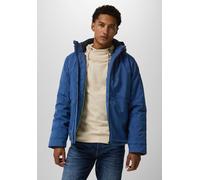 Blouson STREET ONE MEN, Herren, Gr. L (42), blau (skydive blau), Stoff, Obermaterial und Futter: 100% Polyester, unifarben, gerade normal, ohne Ausschnitt, Bündchen, Jacken Blouson, mit Brusttasche (1