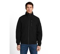 Blouson TOM TAILOR, Herren, Gr. 3XL, schwarz, Sweatware, Obermaterial: 100% Polyester. Futter: 100% Polyester, unifarben, regular fit hüftbedeckend, Rundhals, Flachstrickbündchen, Jacken Blouson, Swea