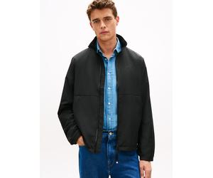 Blouson TOMMY HILFIGER "BRANDED", Herren, Gr. XL, schwarz, Web, Obermaterial: 100% Polyester, regular fit normal, elastischer Bund, Jacken Blouson, Funktionsjacke Lightweight Outdoor (28292106-XL) sch