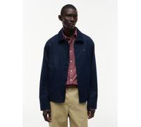 Blouson TOMMY HILFIGER "CLASSIC IVY", Herren, Gr. XL, blau (navy blau), Web, Obermaterial: 100% Baumwolle. Futter: 70% Baumwolle, 30% Polyester, normal, Manschette, Jacken Blouson (52709028-XL) navy b