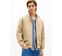 Blouson TOMMY HILFIGER "HARRINGTON JACKET", Herren, Gr. XL, braun (camel), Web, Obermaterial: 85% Polyester, 15% Polyamid, casual, Langarm elastischer Bund, Jacken (28545331-XL) camel