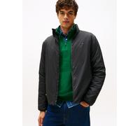 Blouson TOMMY HILFIGER "LIGHTWEIGHT", Herren, Gr. M, schwarz, Web, Obermaterial: 100% Polyamid, hüftlang, Jacken Blouson, Freizeitjacke, Übergangsjacke mit Stehkragen (73805703-M)