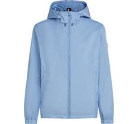 Blouson TOMMY HILFIGER "RWB HOODED JACKET", Herren, Gr. M, blau (cloudy blau), Web, Obermaterial: 100% Polyester, hüftlang, elastischer Bund, Jacken Blouson, Freizeitjacke, Übergangsjacke elastische B