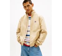 Blouson TOMMY JEANS "TJM ESSENTIAL", Herren, Gr. M, gentle gold, Web, Obermaterial: 100% Polyester, normal, elastischer Bund, Jacken Blouson (48512303-M)