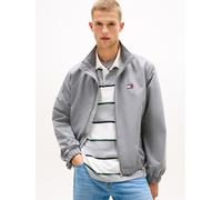 Blouson TOMMY JEANS "TJM ESSENTIAL", Herren, Gr. M, grau (gravel grau), Web, Obermaterial: 100% Polyester, normal, elastischer Bund, Jacken Blouson (30509755-M) gravel grau