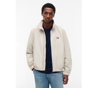 Blouson TOMMY JEANS "TJM ESSENTIAL", Herren, Gr. XXL, classic beige, Web, Obermaterial: 100% Polyester, normal, elastischer Bund, Jacken Blouson (23429909-XXL) classic beige